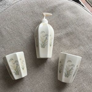 Bathroom Ceramic Vanity Set